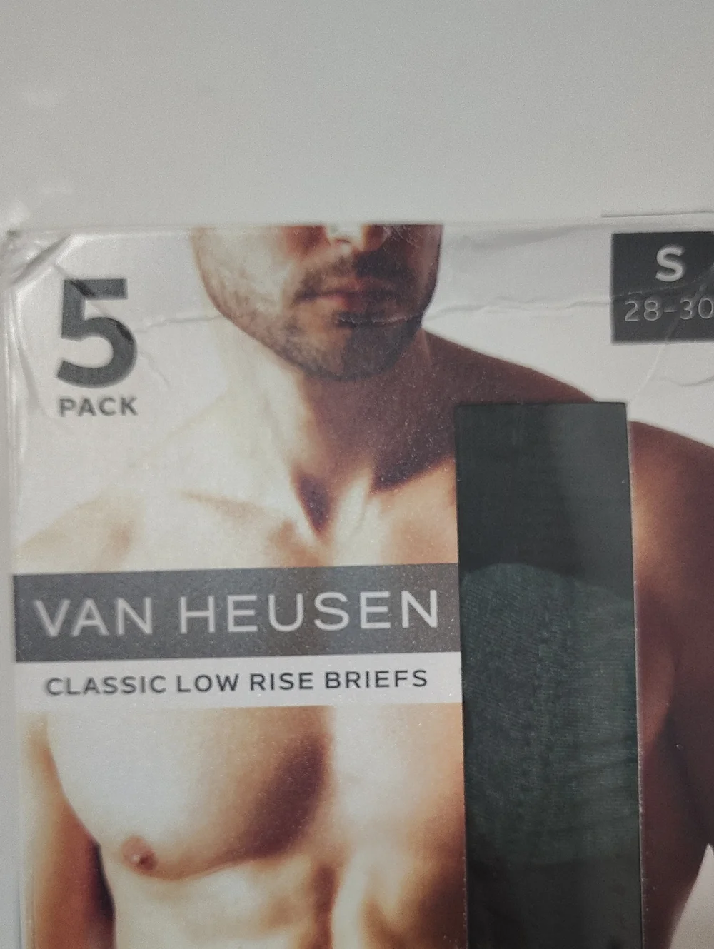 Van Heusen Men's Classic Low Rise Briefs - 5 Pack - Size S 28-30